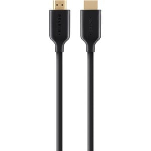 Belkin 2 m HDMI A/V Cable - Cable for Audio/Video Device - First End: HDMI Digital Audio/Video - Gold Plated Connector
