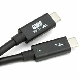 OWC 2.0M (78") OWC Thunderbolt 4 (USB-C) Cable - 2 m Thunderbolt 4 Data Transfer Cable for MAC, Dock - First End: 1 x USB 