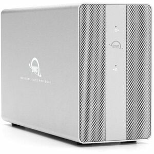 OWC Mercury Elite Pro Dual with 3-Port Hub External Storage Solution - 2 x HDD Supported - 2 x HDD Installed - 16 TB Insta
