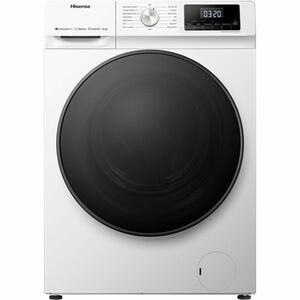 Lavatrice Hisense WFQA9014EVJMW Caricamento Frontale 9 kg - Bianco - Funzione vapore - 1400 Velocità centrifuga (rpm) - 23