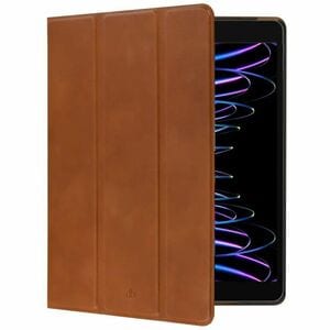 RISSKOV handmade leather folio with standfunction for iPad AIR 11in BRN