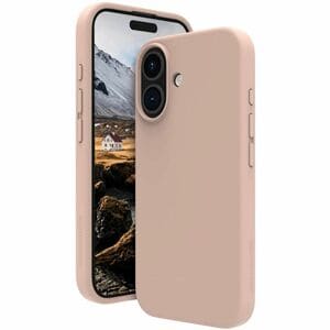 Dbramante Monaco Silicone Case iPhone 16 Pink