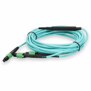 AddOn 5 m Fibre Optic Network Cable - 1 - Cable for Network Device - First End: 1 x MPO-12 Network - Female - Second End: 