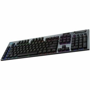 Logitech G G915 X LIGHTSPEED Gaming Keyboard - Wired/Wireless Connectivity - USB Type C Interface - RGB LED - German - QWE