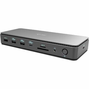 i-tec Thunderbolt 4 Docking Station for Tablet, Memory Card Reader, Notebook, Microphone, Headphone, Monitor - Charging Ca
