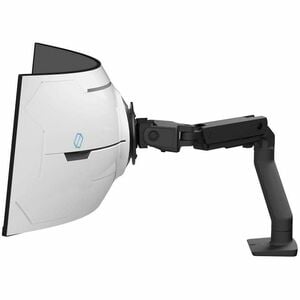 Ergotron 安装臂 用于 显示器, 曲面屏显示 - 黑 - 144.8 cm (57") 支持屏幕 - 17.01 kg 承载量 - 75 x 75, 100 x 100 - VESA 安装兼容