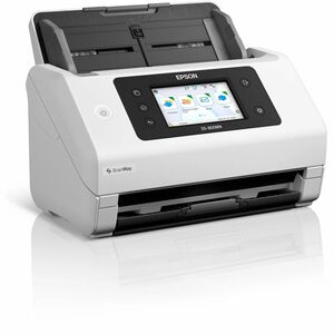 Epson WorkForce DS-800WN Sheetfed Scanner - 600 x 600 dpi Optical - White - 30-bit Color - 10-bit Grayscale - 50 ppm (Mono