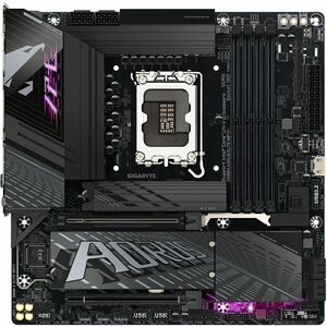 Aorus Ultra Durable Z890M AORUS ELITE WIFI7 Gaming Desktop Motherboard - Intel Z890 Chipset - Socket LGA-1851 - Micro ATX 