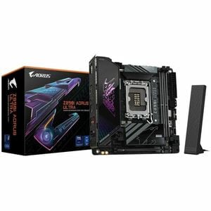 Aorus Ultra Durable Z890I AORUS ULTRA Gaming Desktop Motherboard - Intel Z890 Chipset - Socket LGA-1851 - Mini ITX - Core 