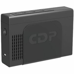 CDP Li-504 500VA/250W UPS (No Break) ultra compacto con batería de lítio, 3 años de garantía, 4 Salidas.