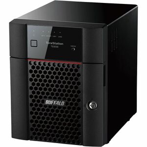 BUFFALO TeraStation 3430DN 4-Bay Secure SMB Desktop NAS 4TB (2x2TB) with Hard Drives Included - 1 x Annapurna Labs Alpine 