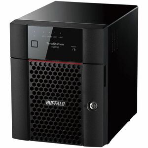 BUFFALO TeraStation 3430DN 4-Bay Secure SMB Desktop NAS 8TB (4x2TB) with Hard Drives Included - Alpine AL524 Quad-core (4 