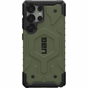 Urban Armor Gear Pathfinder Rugged Case for Samsung Galaxy S25 Ultra Smartphone - Hex pattern - Olive Drab - Impact Resist