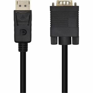 CABLE CONVERSOR DP A VGA DP/M-VGA/M NEGRO 2.0M