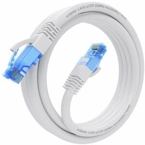 CABLE RED HEADLINE RJ45 CAT.6 UTP AWG26 CCA WHITE 2.0M