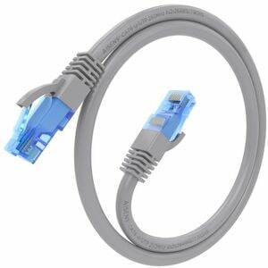 CABLE RED HEADLINE RJ45 CAT.6 UTP AWG26 CCA GRIS 30CM