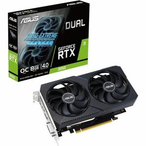 Scheda video Asus NVIDIA GeForce RTX 3050 - 8 GB GDDR6 - 7680 x 4320 - 1,85 GHz Boost Clock - 128 bit Ampiezza bus - PCI E