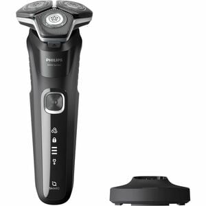 Rasoio Philips S5898 - Nero intenso - x Acciaio Lame - senza filo - 1 Ora Tempo di funzionamento massimo batteria - 1 Ora 