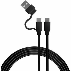 FR-TEC 3 m USB/USB-C Data Transfer Cable - Cable for Gaming Console, Gaming Controller, Smartphone - First End: 1 x USB Ty