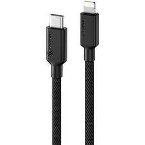Alogic Elements Pro 1 m Lightning/USB-C Datentransferkabel - 1 / Pack - Cable for iPhone, iPad, iPod - 480 Mbit/s - MFI - 