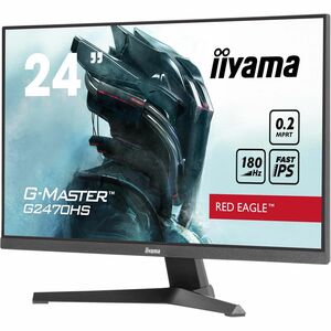 Moniteur de jeu LCD iiyama G-MASTER Red Eagle G2470HS-B1 24" Class Full HD - 16:9 - Noir mat - 60,5 cm (23,8") Viewable - 