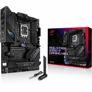 Scheda madre desktop da gioco Asus ROG Strix B760-F GAMING WIFI - Intel B760 Chipset - Presa LGA-1700 - ATX - Core, Pentiu