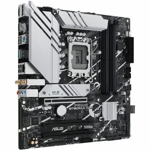 Schede madri desktop Asus Prime B760M-A WIFI - Intel B760 Chipset - Presa LGA-1700 - Micro ATX - Core, Pentium Gold, Celer