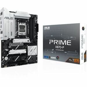 Schede madri desktop Asus Prime X870-P - AMD X870 Chipset - Socket AM5 - ATX - Ryzen 9, Ryzen 8, Ryzen 7 Processor Support