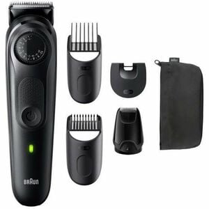 Trimmer Braun BT5420 - Nero - x Acciaio inox Lame - senza filo - 1,67 Ora Tempo di funzionamento massimo batteria - Ioni d
