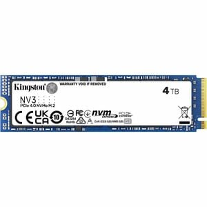 Kingston Solid State-Laufwerk - M.2 2280 Intern - 4 TB - PCI Express NVMe (PCI Express NVMe 4.0 x4) - Desktop-PC, Notebook