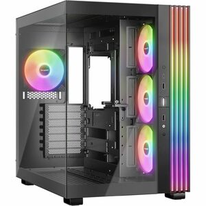be quiet! Light Base 600 LX Black Computergehäuse - ATX, Micro ATX, Mini ATX Motherboard Supported - Midi-Tower - Stahl, G