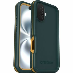 Otterbox Case LifeProof FRĒ - for Apple iPhone 16 Smartphone - Sagebrush (Verde) - impermeabile, Resistente alle cadute - Policarbonato, Elastomero termostatico (TPE), Con dorsi plastici, Elastomero termoindurente - Compatibile con la ricarica wireless