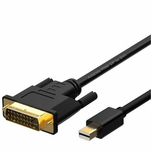 CABLE CONVERTER MINI DP A DVI MINI DISPLAYPORT/M-DVI/M NEGR 2.