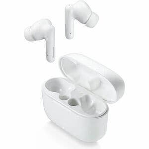 Panasonic RZ-B110W True Wireless Earbud Stereo Earset - White - Google Assistant, Siri - Binaural - In-ear - 1000 cm - Blu