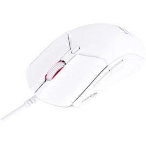 HP Pulsefire Haste 2 Gaming Mouse - USB 2.0 Type A - Optical - 6 Button(s) - 6 Programmable Button(s) - White - Cable - 26