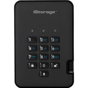 Disque dur Portable iStorage diskAshur2 Durci - 2.5" Externe - 500 Go - Noir - Conforme aux normes TAA - Client Léger Appa