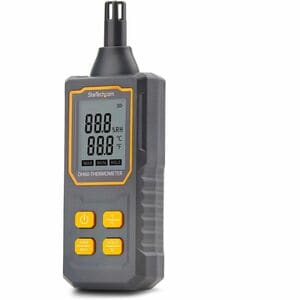 StarTech.com Termoigrometro Digitale - Misuratore Portatile di Umidità e Temperatura con Display LCD dotato di Sensore di 