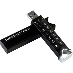 Lecteur flash iStorage datAshur PRO² - 16 Go - USB 3.2 (Gen 1) Type A - Noir - 256-bit AES - 168 Mo/s Read Speed - 116 Mo/