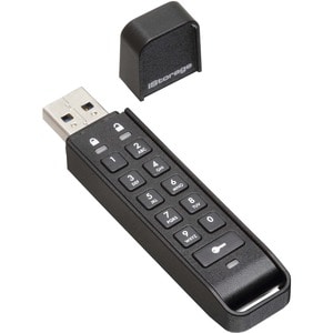 Lecteur flash iStorage datAshur Personal2 - 64 Go - USB 3.2 (Gen 1) Type A - 256-bit AES - 168 Mo/s Read Speed - 111 Mo/s 