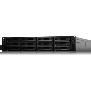 Synology UC3200 12 x 总跨数 SAN 存储系统 Xeon 四核（4 个核心） 2.40 GHz - 16 GB RAM - DDR4 SDRAM 可机架安装 - 192 TB 支持的硬盘容量 - 0 x 已安装硬盘 - 19