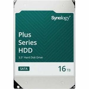 Synology Plus HAT3310-16T 16 TB 硬盘 - 3.5" 内置 - SATA (SATA/600) - 存储系统 设备支持 - 7200rpm - 180 TB 热电平衡写入（TBW） - 512e Format