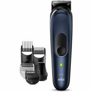Trimmer Braun MGK7421 - Blu - Per Maschio - x Metallo Lame - senza filo - 1,67 Ora Tempo di funzionamento massimo batteria