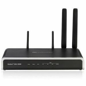 AudioCodes Mediant 500Li Wi-Fi 4 IEEE 802.11n Ethernet, ADSL2+, ISDN, VDSL2, VDSL, Mobilfunk Drahtlos Router - Singleband 