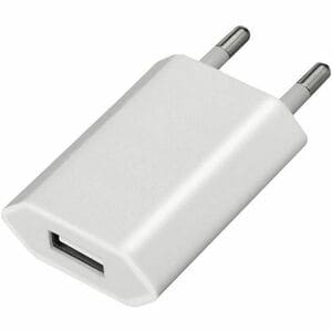 MINI CHARGER USB 5V/1A WHITE 
