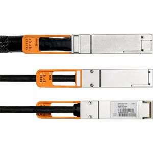 Cisco 3 m Cabo de rede - Cable for Dispositivo de rede, Servidor, Rack, Comutador - 400 Gbit/s