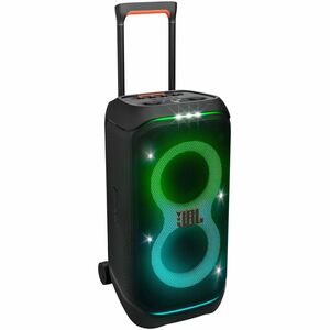 JBL PartyBox Stage 320 Portable Bluetooth Speaker System - 240 W RMS - Black - 40 Hz to 20 kHz - Battery Rechargeable - 1
