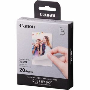 Canon XC-20 Original Inkjet Ink Cartridge/Paper Kit Pack - 20 Prints