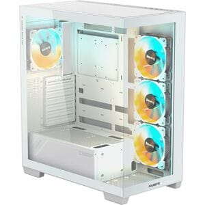 Gigabyte Gaming Computer Case - Mini ITX, Micro ATX, ATX Motherboard Supported - Mid-tower - Tempered Glass, Steel, Plasti