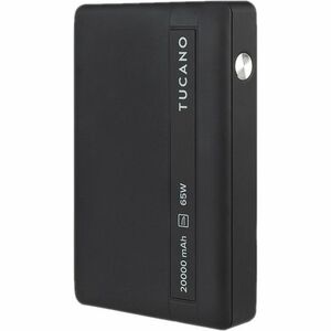 TUCANO Powerbank für Laptop 65W 20.000mAh, schwarz