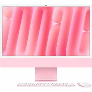 Apple iMac MD2U4LL/A All-in-One Computer - Apple M4 - 24 GB - 512 GB SSD - 24" 4.5K - Desktop - Pink - Apple M4 Chip - 448